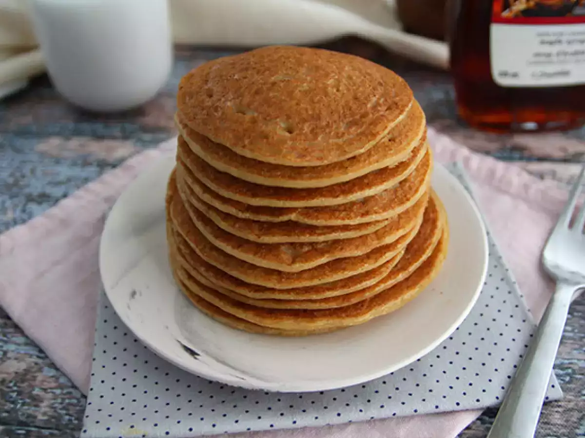 Recipe Vegan and gluten-free pancakes