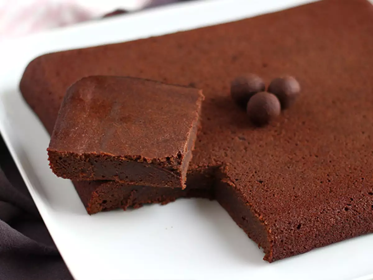 Recipe Butter-free brownies