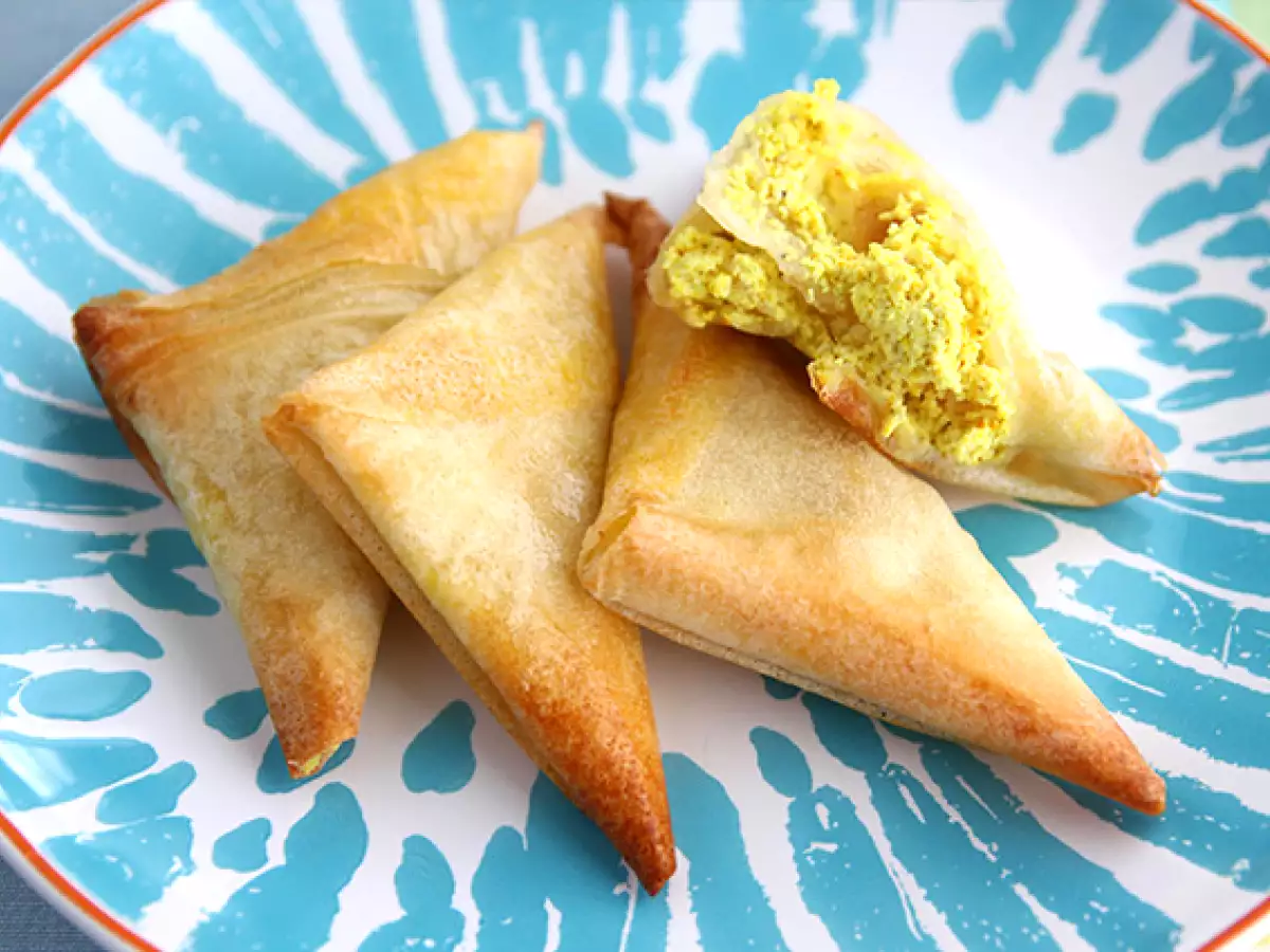 Recipe Curry samosas