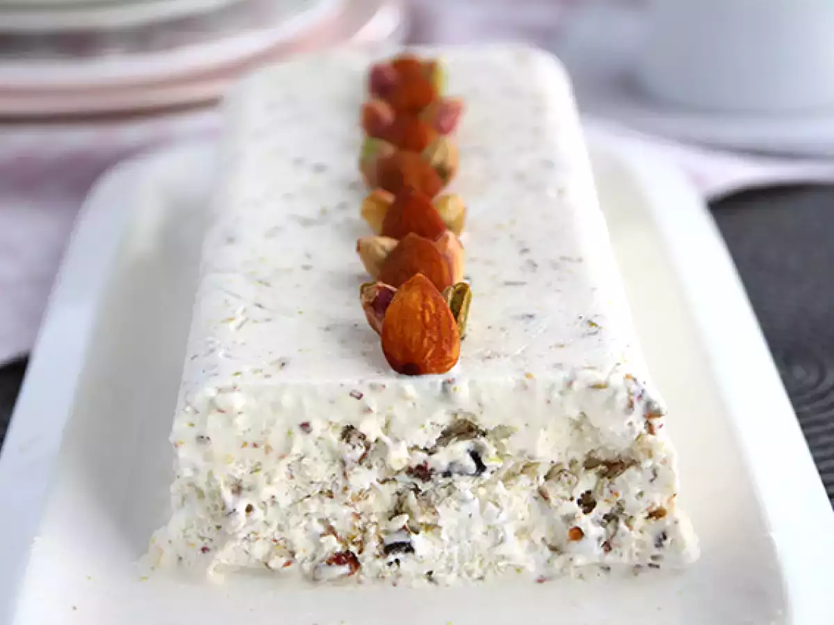 Recipe Frozen nougat (detailed recipe with video)