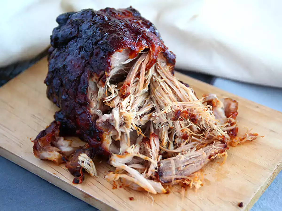 Recipe American-style pulled pork