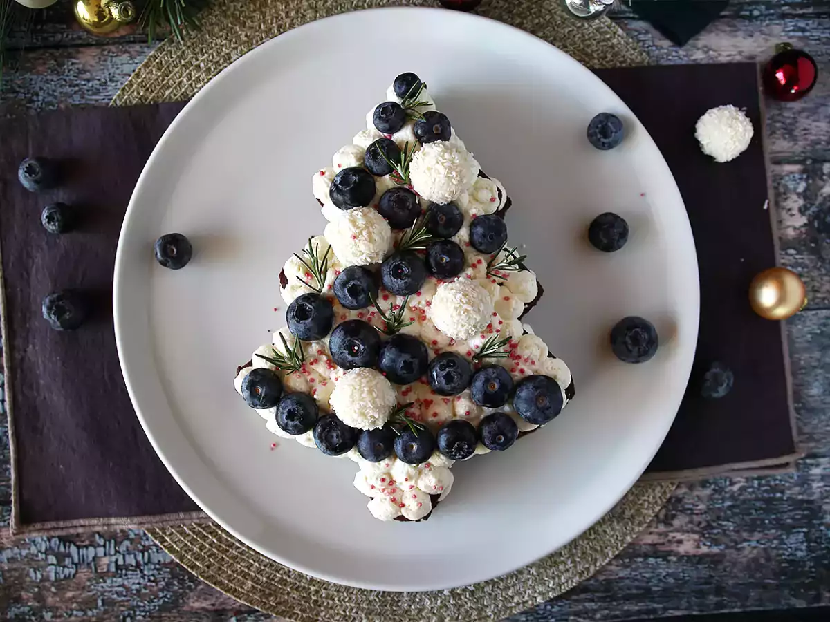 Recipe Christmas tree cake: the only recipe that can replace the yule log!