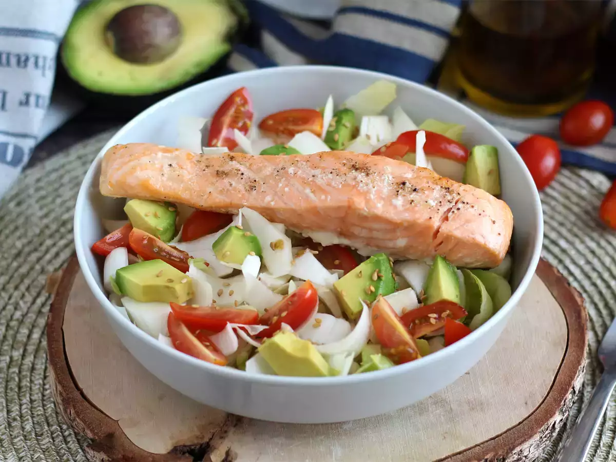 Recipe How to bake a salmon steak in the oven?