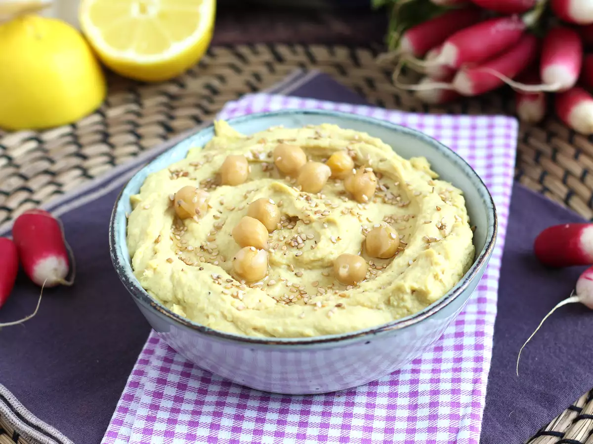 Recipe Candied lemon hummus for even more delicate flavors