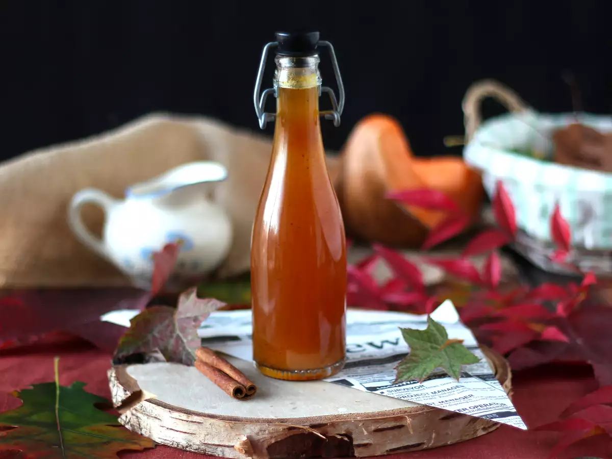 Recipe Homemade pumpkin spice syrup, perfect for your fall/winter drinks
