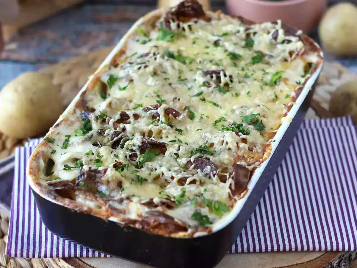 Recipe Potato gratin with airfryer