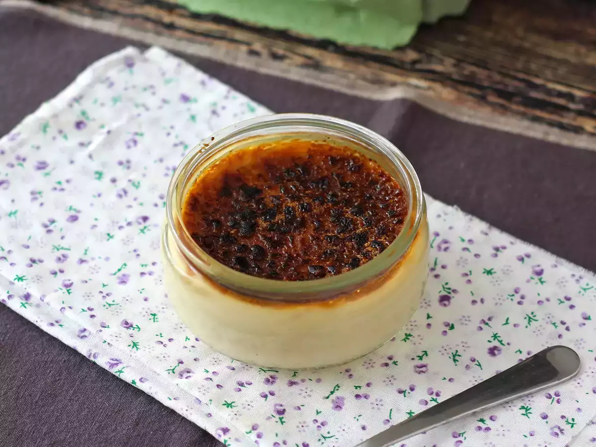 Recipe Super-easy creme brulee with the airfryer!