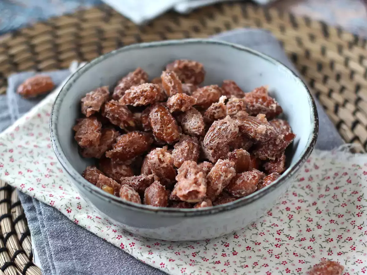 Recipe Almond pralines with airfryer!