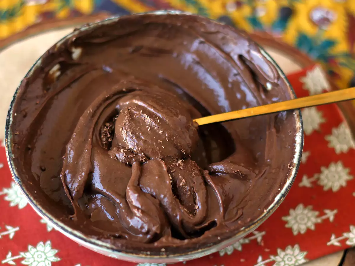Recipe Chocolate mousse with whey protein