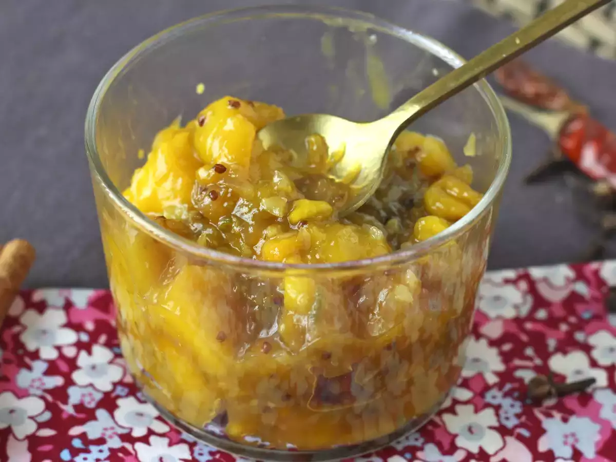 Recipe Homemade mango chutney: the sweet and sour indian condiment that goes with everything