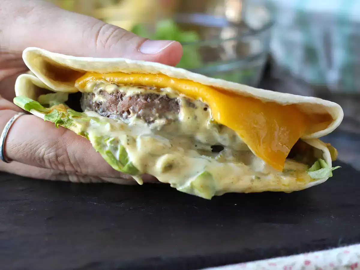 Recipe Big mac-style wraps, quick, practical and economical