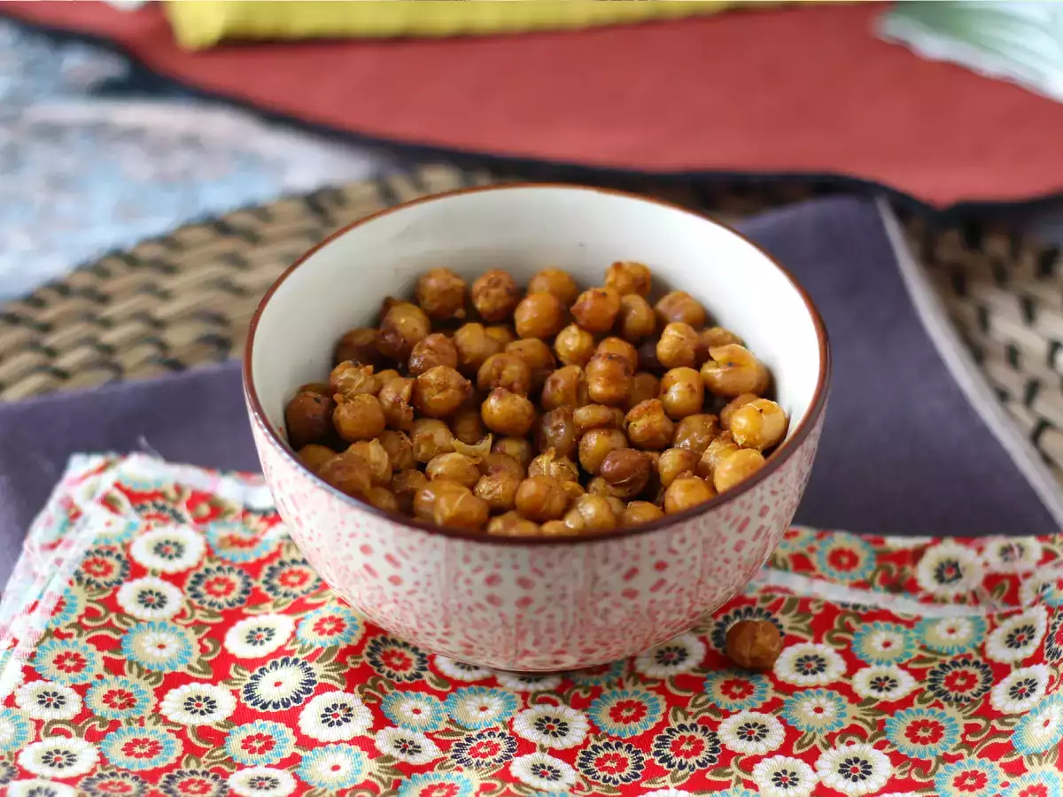 Recipe Air fryer roasted chickpeas