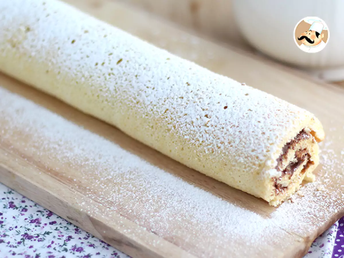 Recipe Nutella roll cake