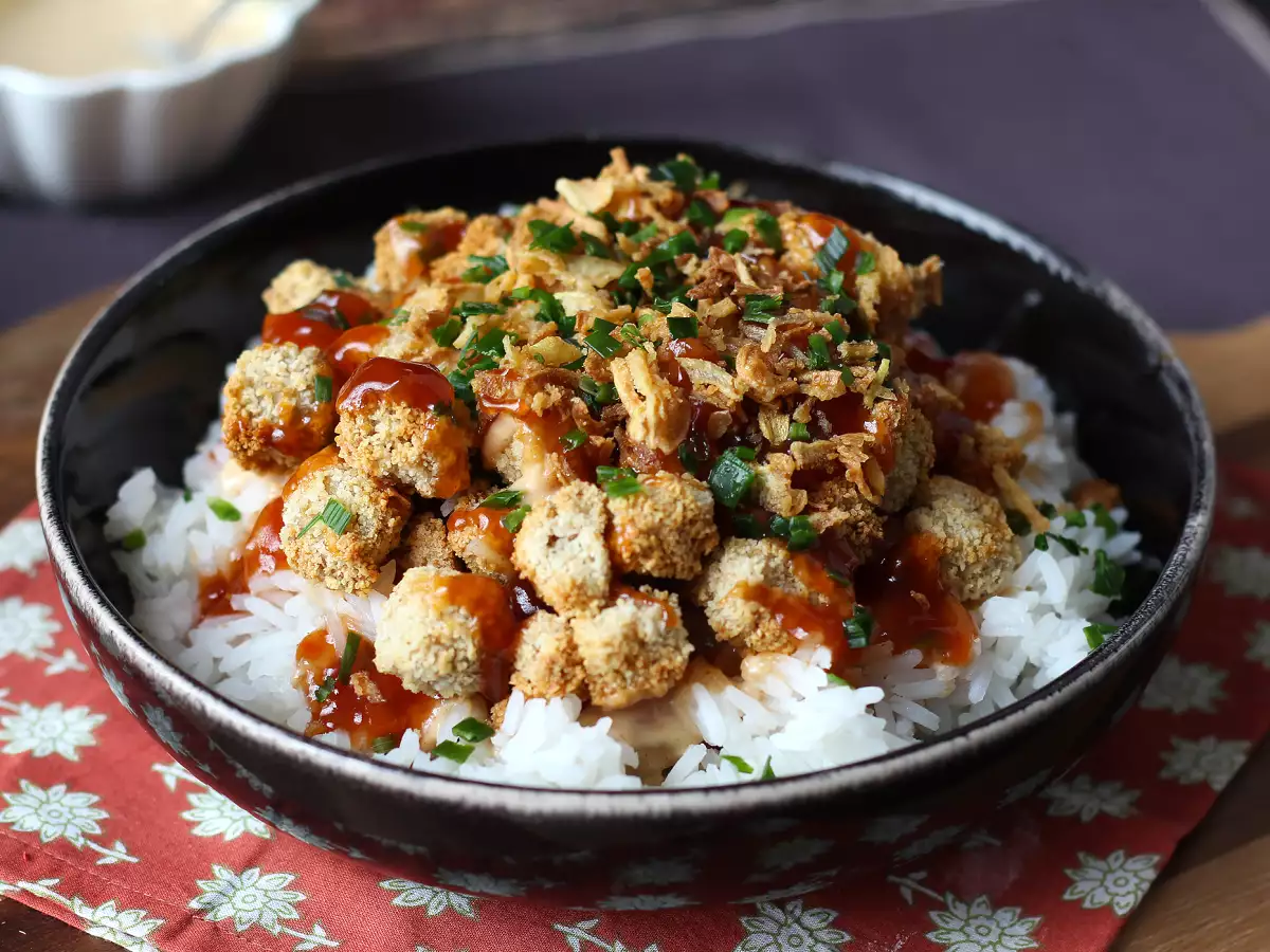 Recipe Crousty tofu: the vegetarian version of crousty chicken
