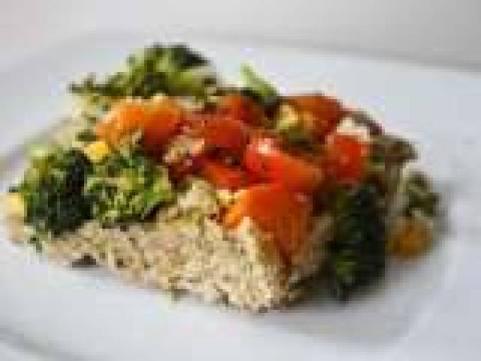 Vegetable Upside-Down Cake