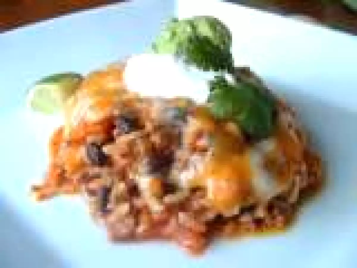 Mexican Rice Casserole - South of the Border Comfort Food