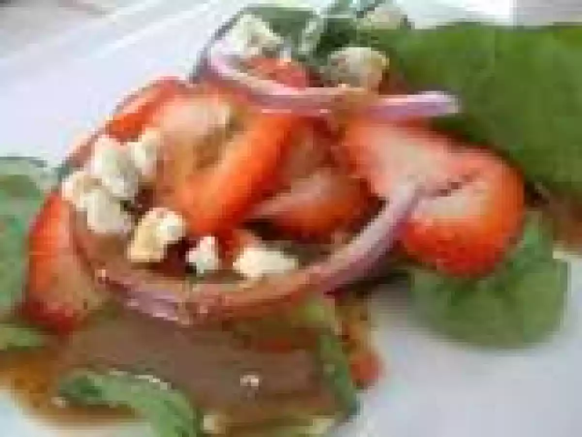 Fabulous Easter Sunday - Strawberry Spinach Salad with Balsamic Vinaigrette Dressing