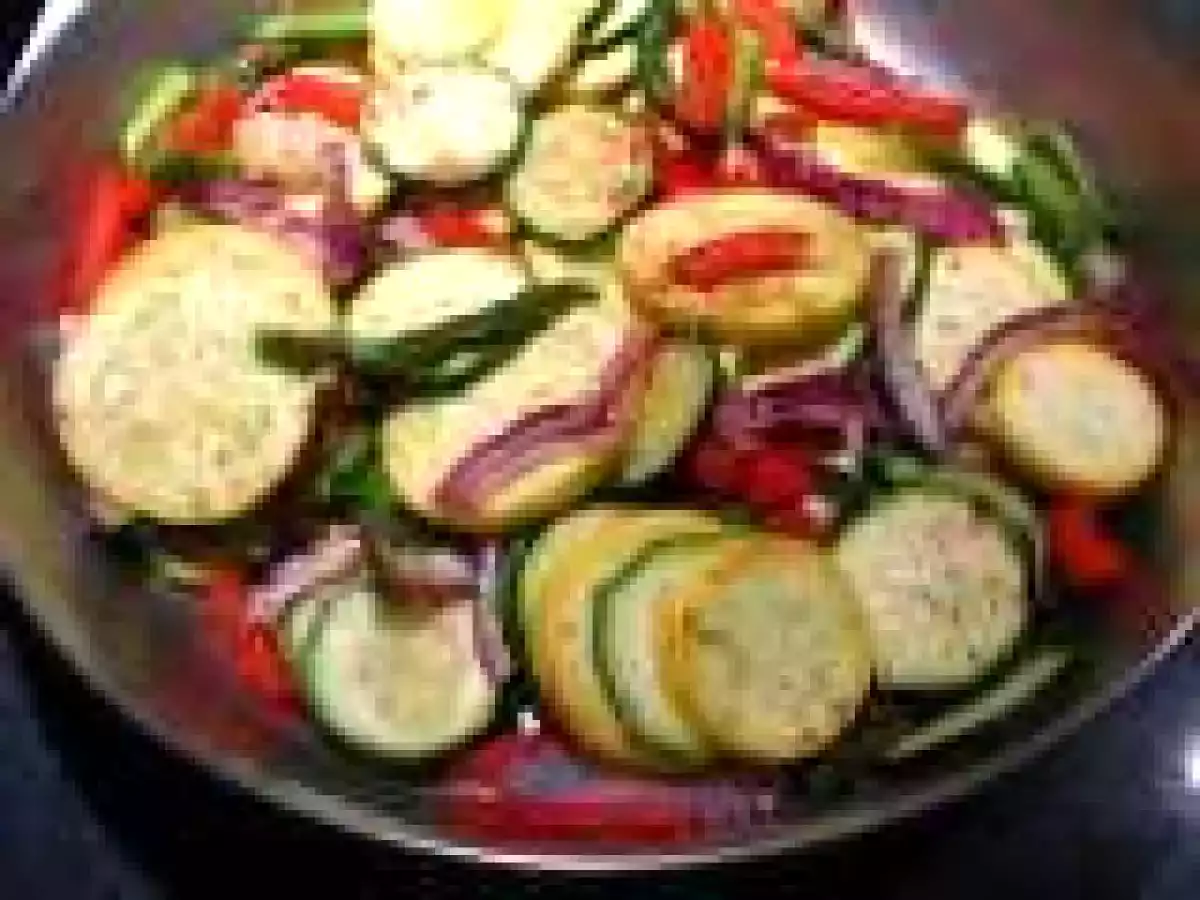 Sauteed Vegetables (or, what's lurking in your fridge?)