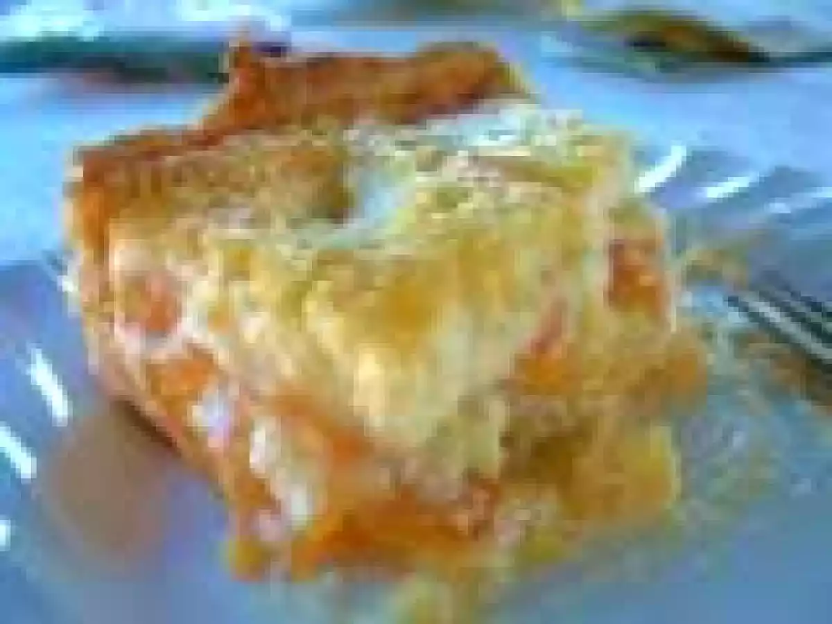 German Rahm Kuchen (Cream Cake)