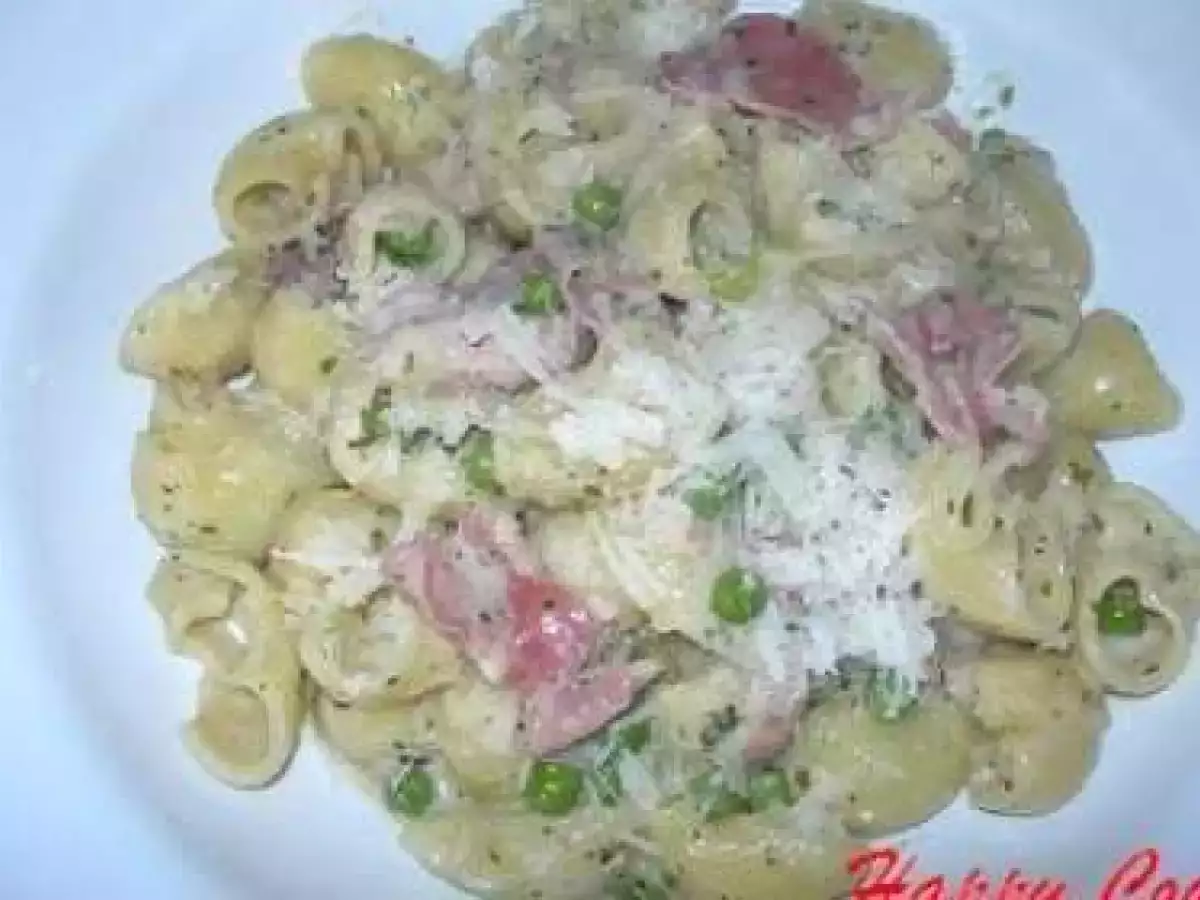 Recipe Pipe rigate ai pisseli e prosceutto