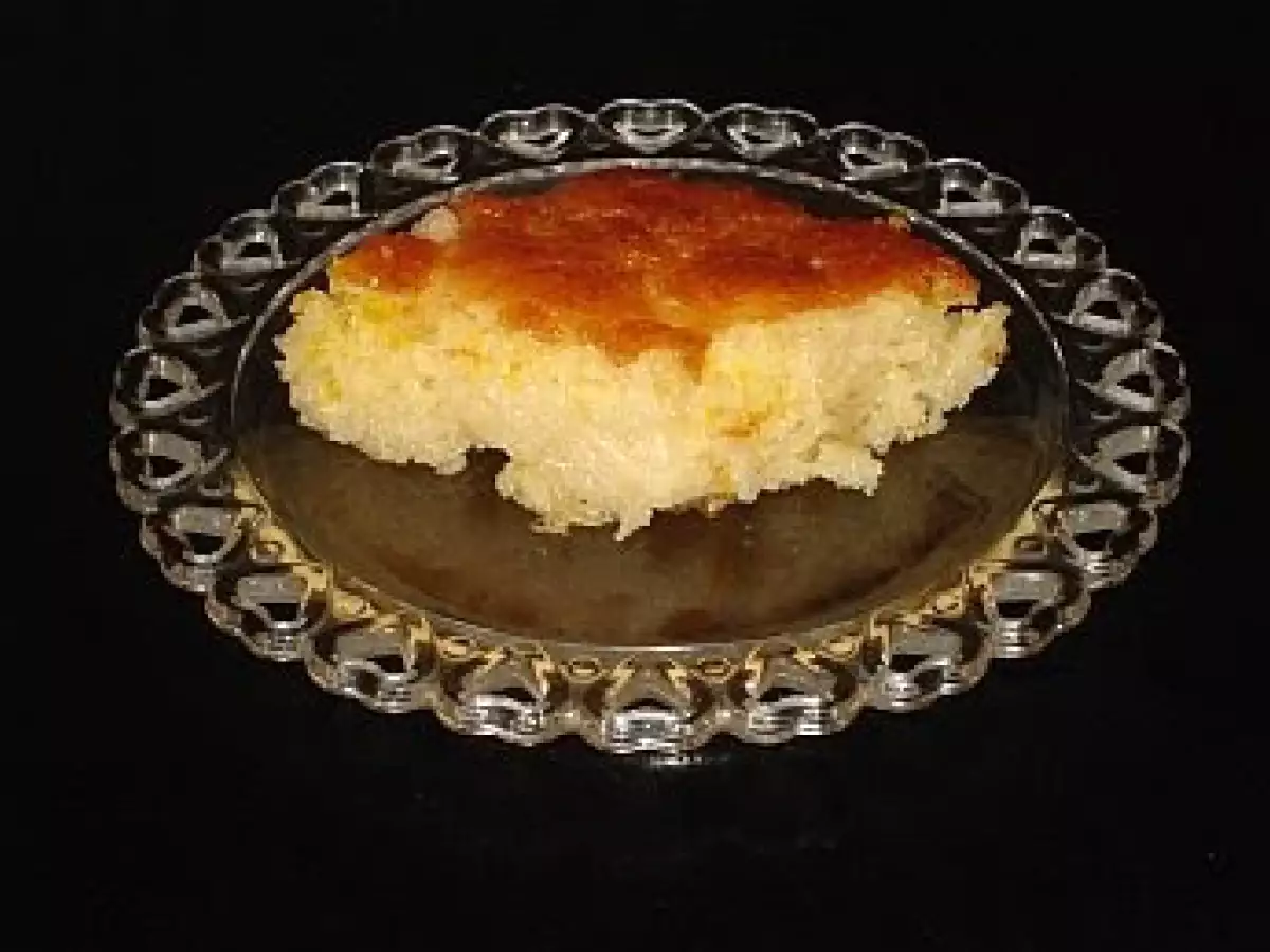 Recipe Greek sweet orange pie (portokalopita)