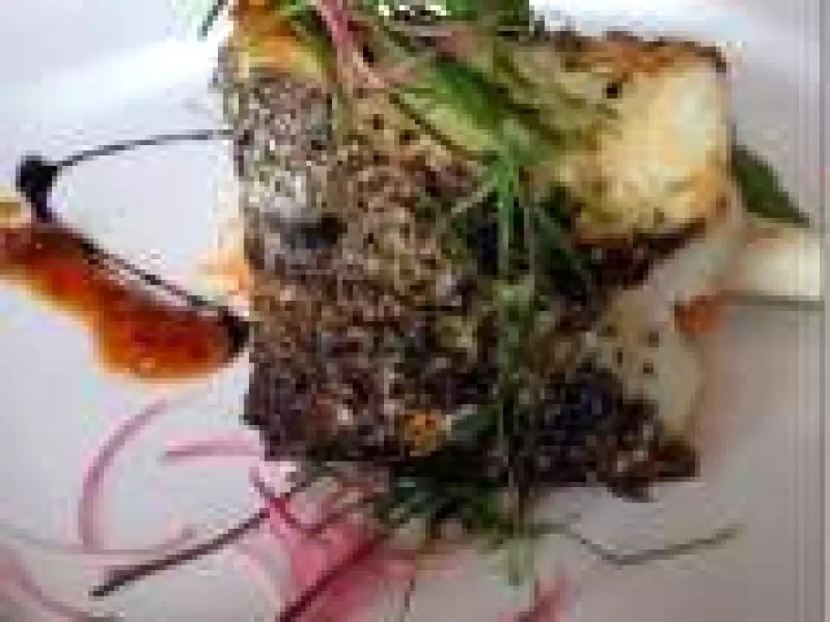 Thai Style Blackened Cod Fillet