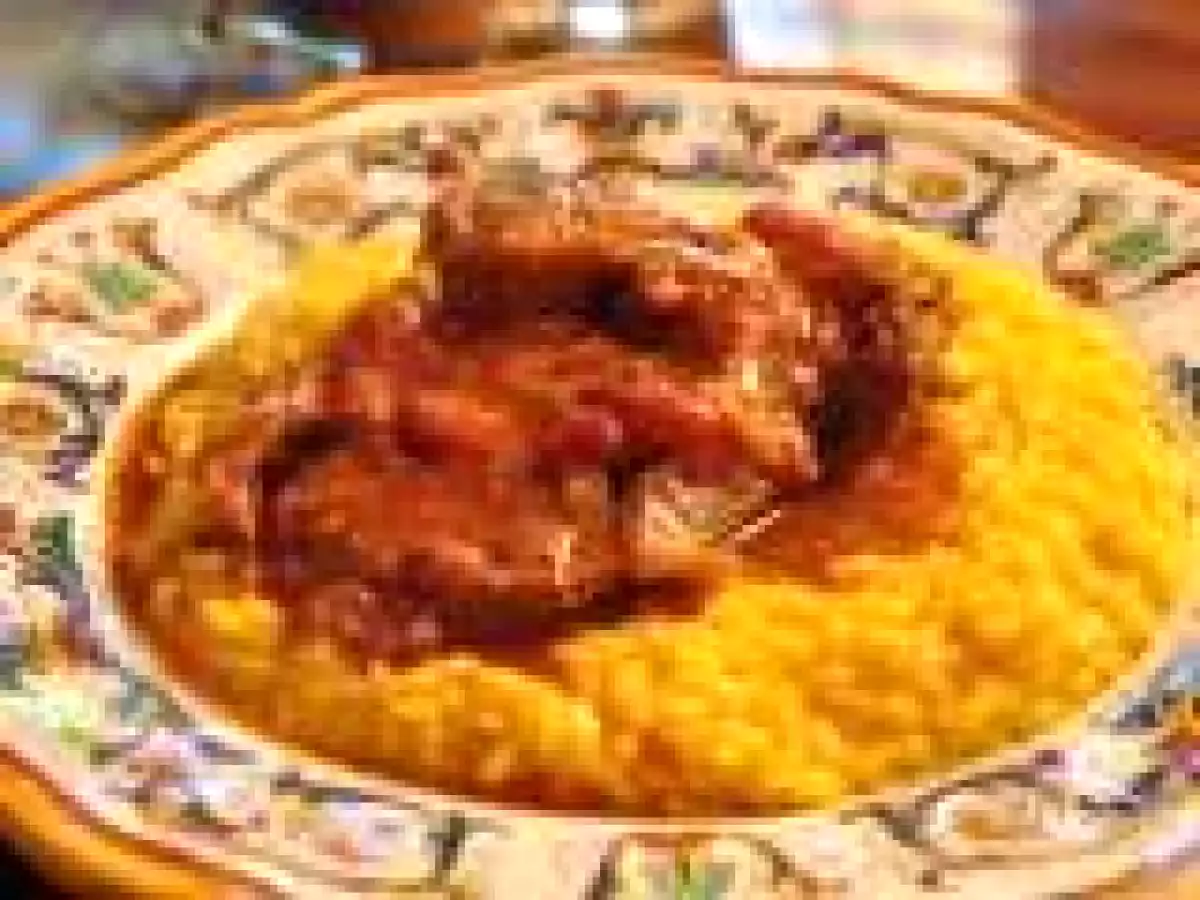 Ossobuco and risotto alla milanese