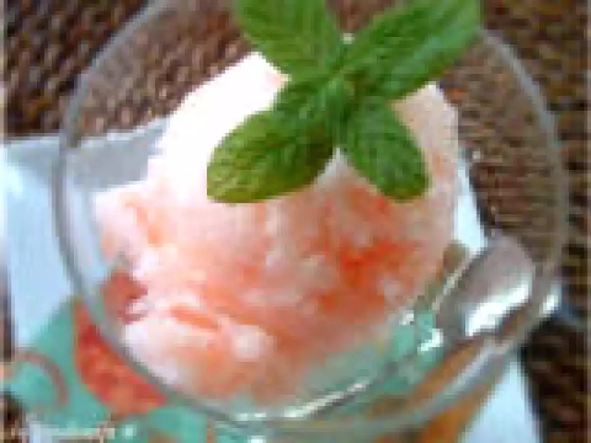 Encore recipe - Ruby Red Grapefruit Sorbet