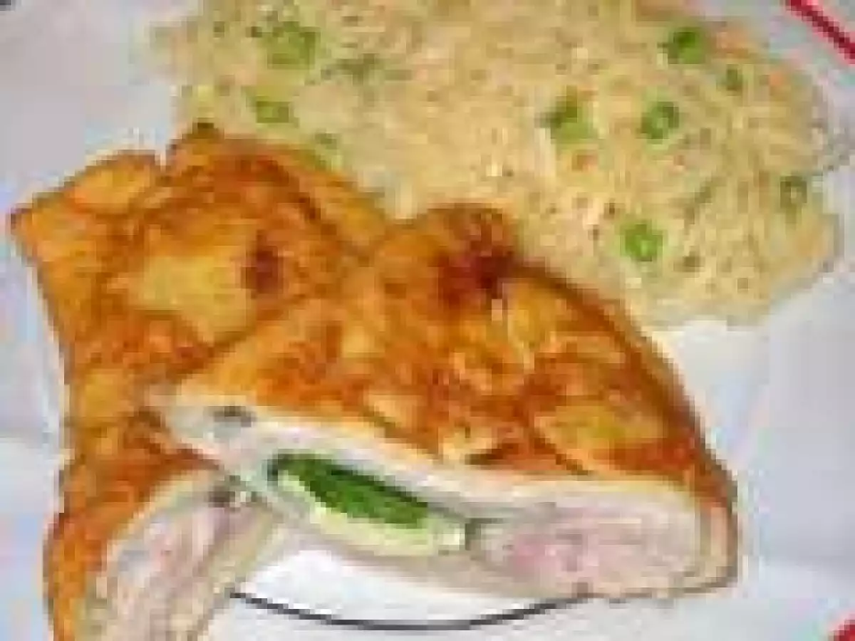 Brie and Spinach Stuffed Pork Cutlets