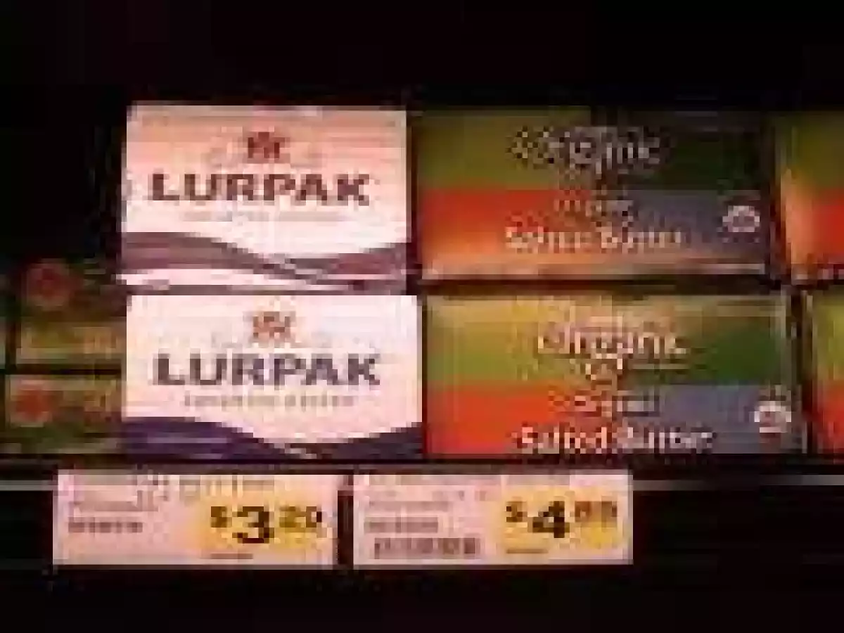 I found butter that does not say it is pasteurized! Oh, rats? it really is.