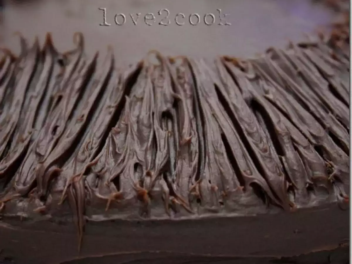 Recipe Eggless chocolate cake ii