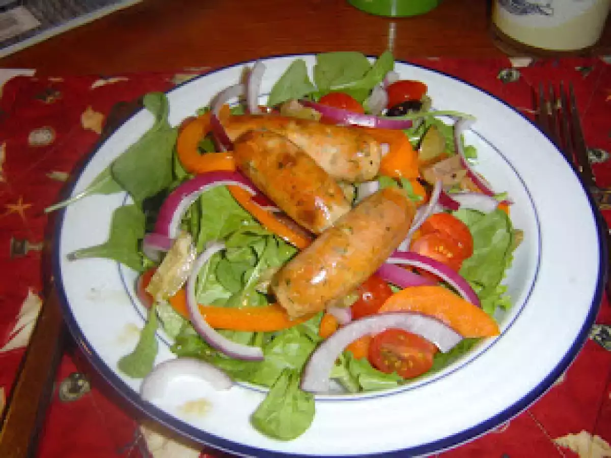 Recipe Homemade salmon sausage