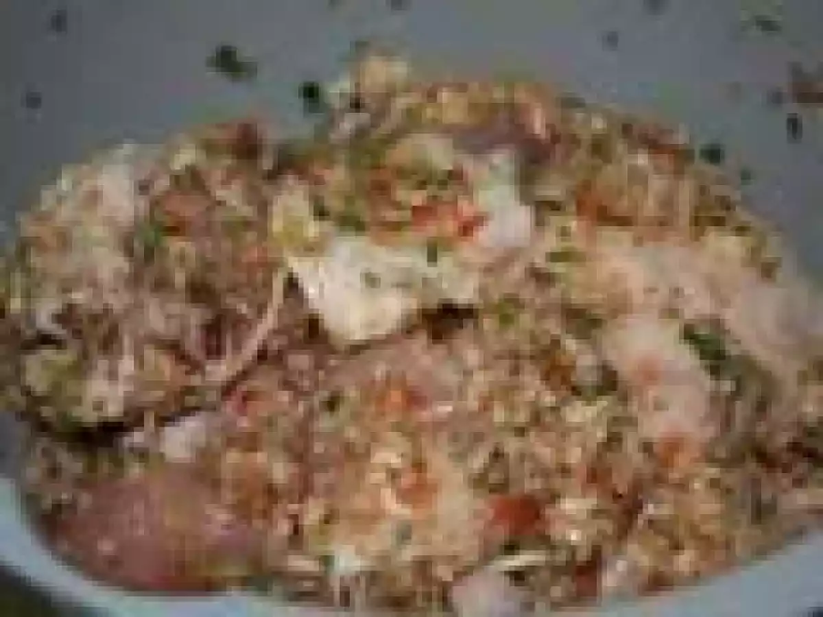Trinidadian Chicken Curry and Kenyan Curried Cabbage