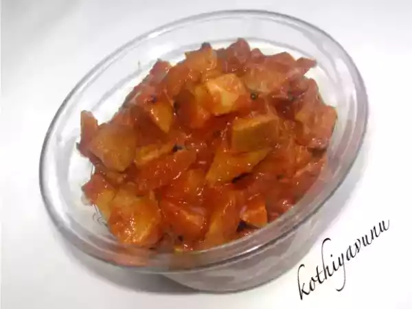 Recipe Manga achar /mango pickle