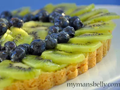 Recipe Easy blueberry kiwi lemonade tart recipe