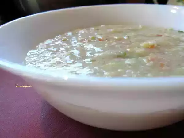 Recipe Mung beans & rice porridge (nokdujuk)
