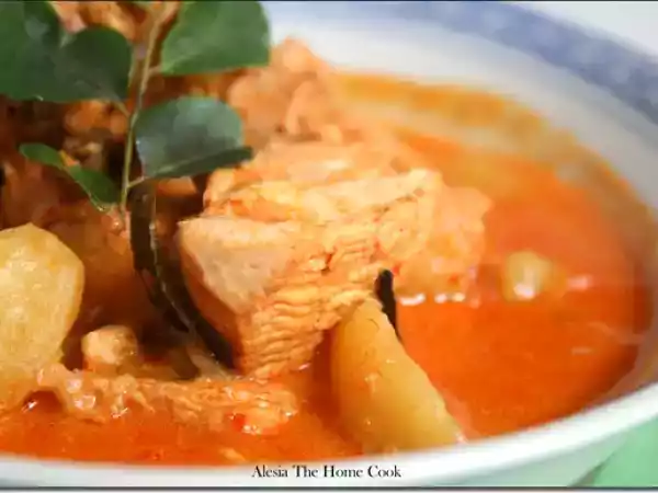 Recipe Curry chicken (kari ayam)