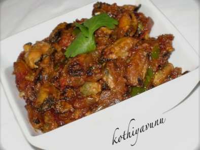 Recipe Kallumakkaya /kadukka varattiyathu /mussels fry