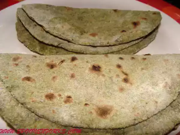Recipe Pulka (with green leafy vegetables)