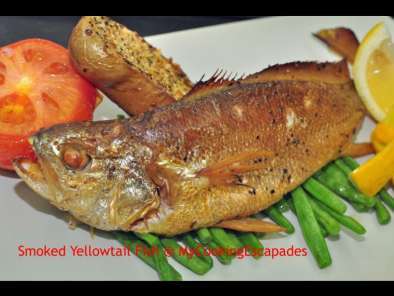 Recipe Tea-smoked yellowtail fish