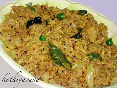 Recipe Choora meen thoran /tuna thoran /tuna stir fried with grated coconut