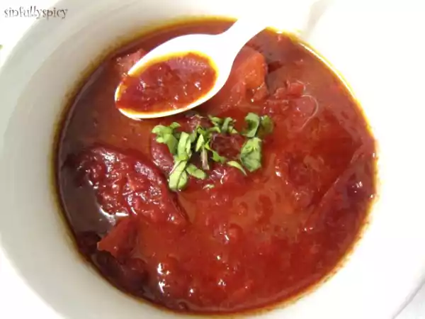 Recipe Beetroot curry/chukander ki sabzi