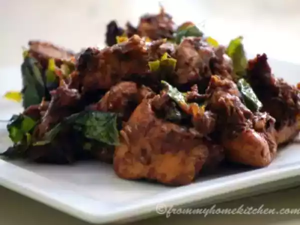 Recipe Pepper n cardamom chicken dry