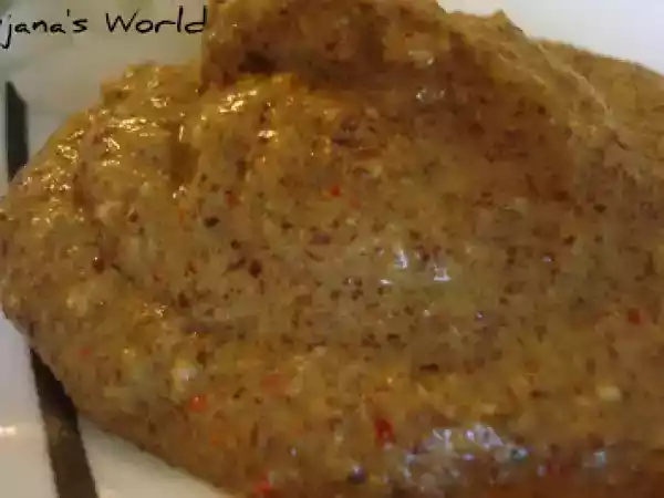 Recipe Flax seed curry leaves chutney