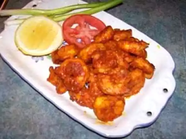 Recipe Spicy prawns-tereli kolmi (parsi recipe)