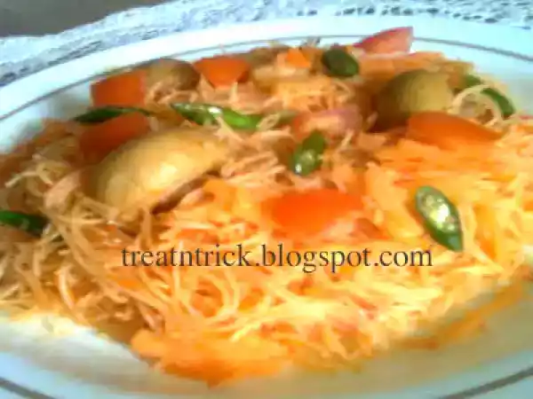 Recipe Fried bee hoon