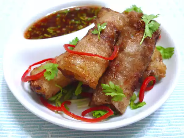 Recipe Rice paper spring roll