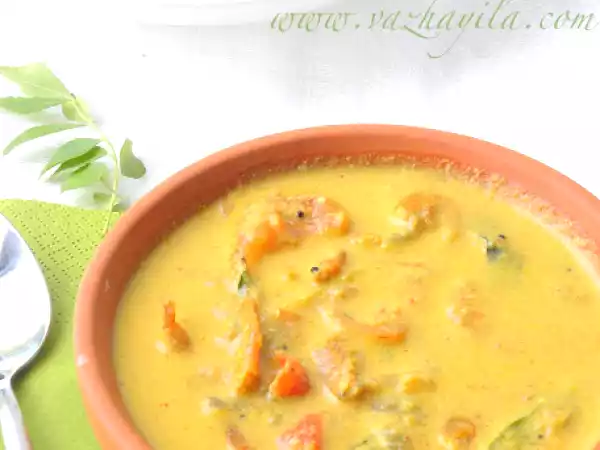 Recipe Unakka chemmeen curry - dry prawns in coconut sauce