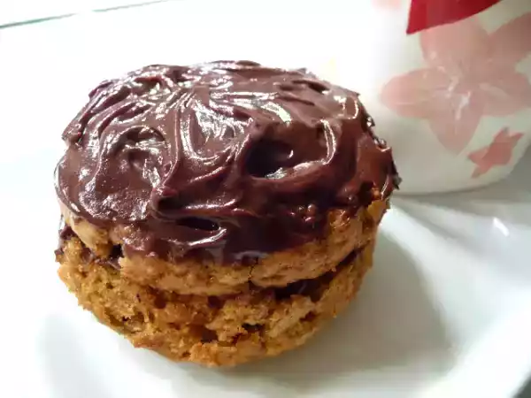 Recipe Mini vanilla cakes with chocolate-mascarpone cheese