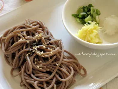 Recipe Cold soba noodles/buckwheat noodles